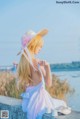 Coser @ 桜 桃 喵 Vol.063: 小 忍 草帽 (59 photos) P55 No.d1637f